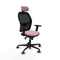 Jorquera Piqueras y Crespo 2D036G2 - Bureaustoel met hoofdsteun - Verstelbare hoogte - Roze