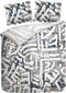 Heckett & Lane - dekbedovertrek Odion 240 x 200 Wild Grey