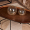 Salontafel ovaal - Salontafel Brass - Salontafel industrieel 86 cm - Salontafel