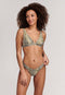 SHIWI Amy - Dames Bikini - V-vormige brief en verstelbare bandjes - Groen