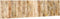 vidaXL - Hoofdbord - 200 - cm - massief - ruw - mangohout