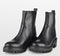PS Poelman Klara - Chelsea boots - Chunky zool 5,5 cm - Zwart - Maat 38