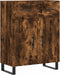 vidaXL - Dressoir - 69,5x34x90 - cm - bewerkt - hout - gerookt - eikenkleurig