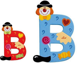 Sevi Letter B Clown 10 Cm