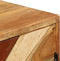 vidaXL - Dressoir - 85x30x75 - cm - massief - mangohout