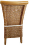 SVJ Eetkamerstoel Rechthoekig - 54 x 47 x 97 cm - Rotan - Bruin