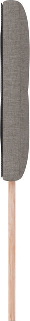 vidaXL - Hoofdbord - Met - Knopen - Taupe - 80 - cm - Stof