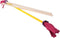 Acrobat Jongleerset Flower Stick Met Handstokken - Rood Schacht, Wit/Rood/Wit Bloem