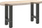 vidaXL - Salontafelpoten - 2 - st - 28x(42-43) - cm - staal - antraciet