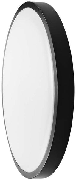 V-TAC VT-8630RD-S-B - LED Ronde Koepellamp - Samsung chip - 36W 3820 Lumen 3000K Zwart