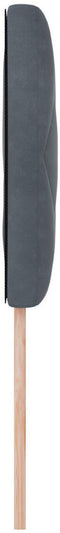 vidaXL - Hoofdbord - in - Donkergrijs - met - Diamantpatroon - - - 90 - cm - Velvet