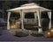 Luxe Prieel Vernazza Beige + LED-verlichting + Schaduwdoeken