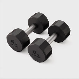 Centr Gewichten - Dumbbell Tower - Halterset Dumbbell Set - PU Dumbbells - 4 t/m 14 kg - 6 Paar - incl. Centr Lidmaatschap by Chris Hemsworth