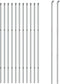 vidaXL - Gaashek - 2,2x25 - m - zilverkleurig