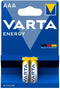 Varta Energy AAA - Alkaline batterijen - 24 stuks - Blauw/geel