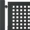 vidaXL - Poort - 105x175 - cm - staal - antracietkleurig