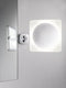 Paulmann Bela - LED-cosmeticaspiegel - Verlichtingsmiddel IP44 3000K 260lm 5,7W Chroom Wit Spiegel