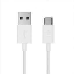 Belkin Mixit - USB 2.0 USB-A/USB-C kabel - 180cm 3A 480Mbps - Wit