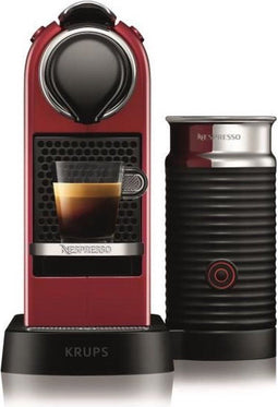 NESPRESSO CITIZ & MELK Machine expresso een capsules Rouge Krups YY4116FD
