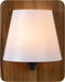 Lucide IDAHO - Wandlamp - 1xE14 - 15W - Bruin - L.20 x B.12,5 x H.25 cm