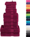 vidaXL - 12-delige - Handdoekenset - SOLUND - 600 - g/m² - bordeauxrood