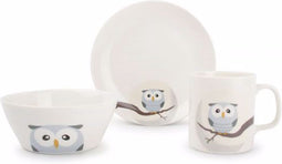 Kinderservies 3-delig Kids Owl