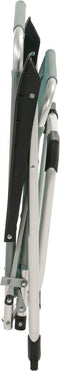 Travellife Como Campingstoel - Water- en uv-bestendig - Zeer compact inklapbaar - Lichtgewicht aluminium frame
