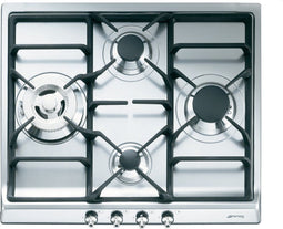 Smeg SDR60XG3 - Gaskookplaat - 4 zone(s) - Roestvrijstaal