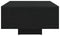 vidaXL - Salontafel - met - LED-verlichting - Zwart - Eiken - 85x55x31 - cm