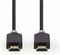 Nedis CVBW35000BK20 - Ultra High Speed HDMI-Kabel - 8K 60 Hz 48 Gbps - Zwart