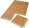 TecTake - Set van 8 beschermingsmatten - Geluidsdempend - Houtmotief (8 stuks)