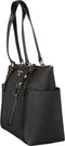 Michael Kors Sullivan - Grote Shopper Dames - Leer - Zwart - Goudkleurige details (1 stuk)