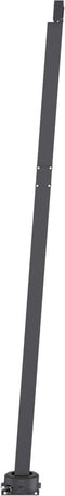 vidaXL - Luifel - vrijstaand - handmatig - uittrekbaar - 500x350 - cm - crèmekleurig