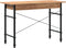 vidaXL - Computerbureau - met - lade - 110x50x75 - cm - eikenkleurig