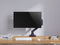 Equip 650180 - Gasgeveerde monitorarm - Tot 49 inch - Zwart