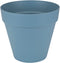 Elho Loft Urban Rond 50 - Bloempot voor Buiten - Ø 48.5 x H 44.5 cm - Vintage blauw