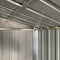 vidaXL - Tuinschuur - 277x365,5x179 - cm - gegalvaniseerd - staal - bruin