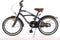 Volare Black Cruiser - Kinderfiets - 18 inch - Mat zwart - Jongens