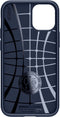 Spigen iPhone 12 Mini - Soft case - Schokabsorberend - Blauw