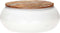vidaXL - Salontafel - 68x68x30 - cm - massief - gerecycled - hout - wit