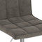 vidaXL - Eetkamerstoelen - draaibaar - 2 - st - fluweel - donkergrijs