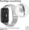 imoshion Bandje met Horlogeband inkorter - Geschikt voor Huawei Watch Fit - imoshion Stalen band met installatiehulp - Zilver