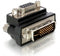 Delock DVI-I naar VGA Adapter - Male/female - Zwart