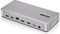 Startech.com 155UE-USB4-DOCK - USB4 Docking Station - Dual HDMI 4K 60Hz 100W PD - Zilverkleurig