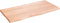 vidaXL - Wandschap - 80x40x2 - cm - behandeld - massief - eikenhout - lichtbruin