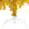 vidaXL - Kunstkerstboom - met - verlichting - en - kerstballen - 210 - cm - PET - goud