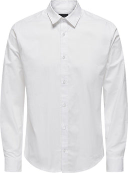 ONLY & SONS ONSANDY - Poplin overhemd - Slim fit - Maat XXL