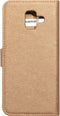 Mobiparts Galaxy A6 (2018) - Wallet Case - Saffiano motief - Bruin