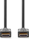 Nedis High Speed HDMI-Kabel met Ethernet - HDMI Connector - HDMI Connector - 4K@30Hz - ARC - 10.2 Gbps - 0.50 m - Rond - PVC - Zwart - Doos