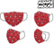 Hygiënisch masker Minnie Mouse Kinderen Rood